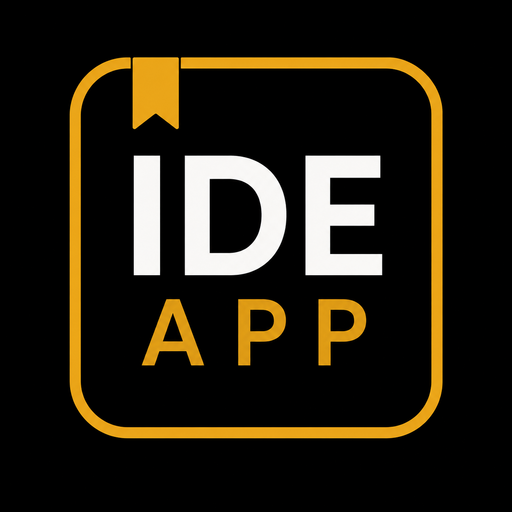 Logo IDE APP, aplicativo para pregadores